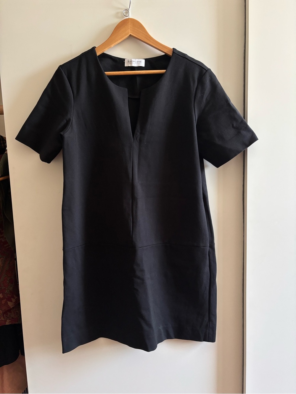 Everlane Black Midi Dress